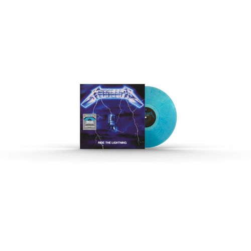 Metallica - Ride the Lightning (limited 180g "electric blue" colour lp)