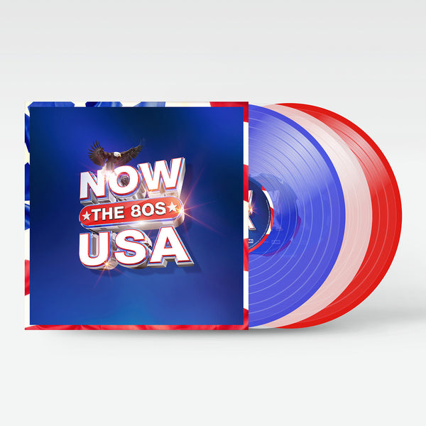 Various Artists - Now, Thats What I Call USA : The 80's (3LP triple colour vinyl)