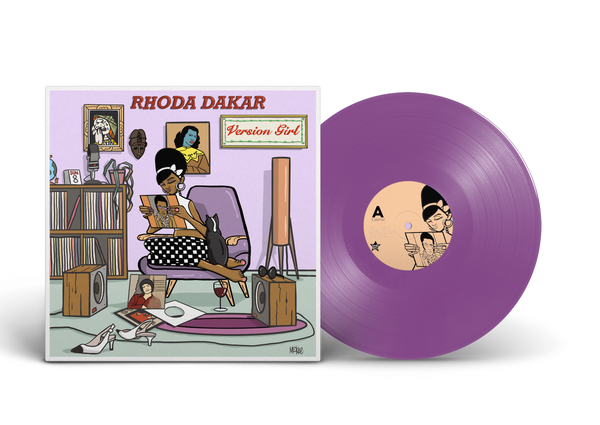 Rhoda Dakar - Version Girl (limited indies only neon violet Lp)